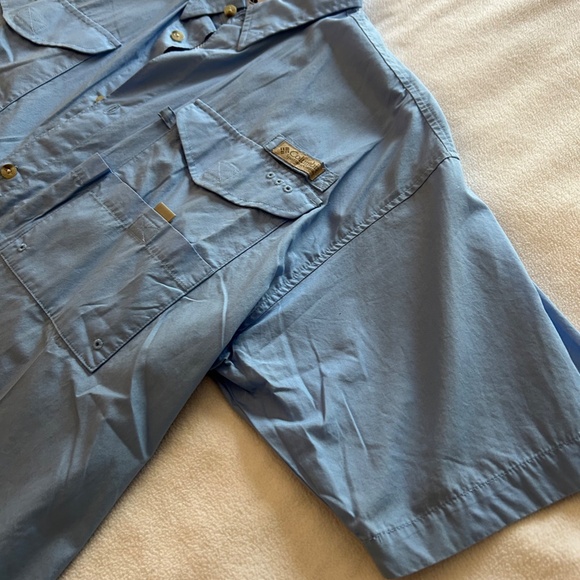 Columbia Men's PFG Bahama II Short Sleeve Utility Shirt, Size L - Picture 11 of 15